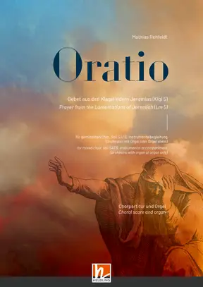 Oratio — Chorpartitur SATB divisi, Helbling Verlag