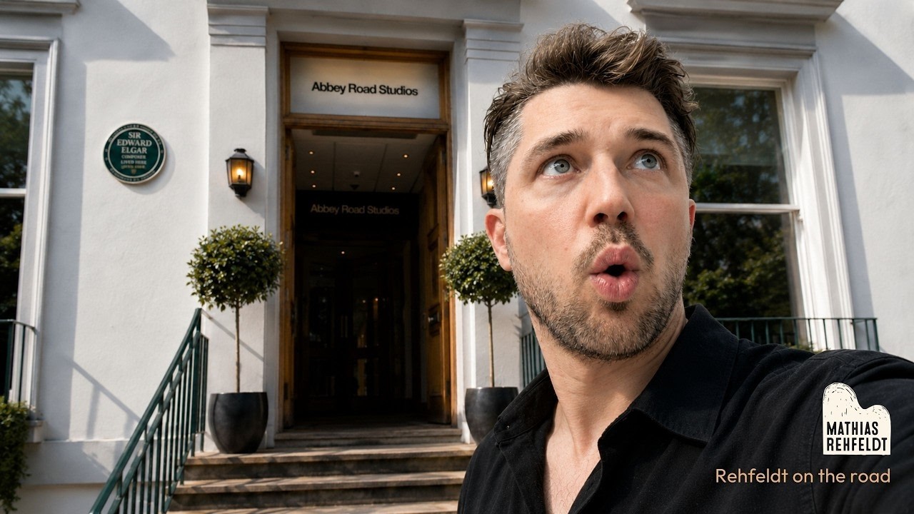 Recording at Abbey Road Studios — Vlog-Thumbnail